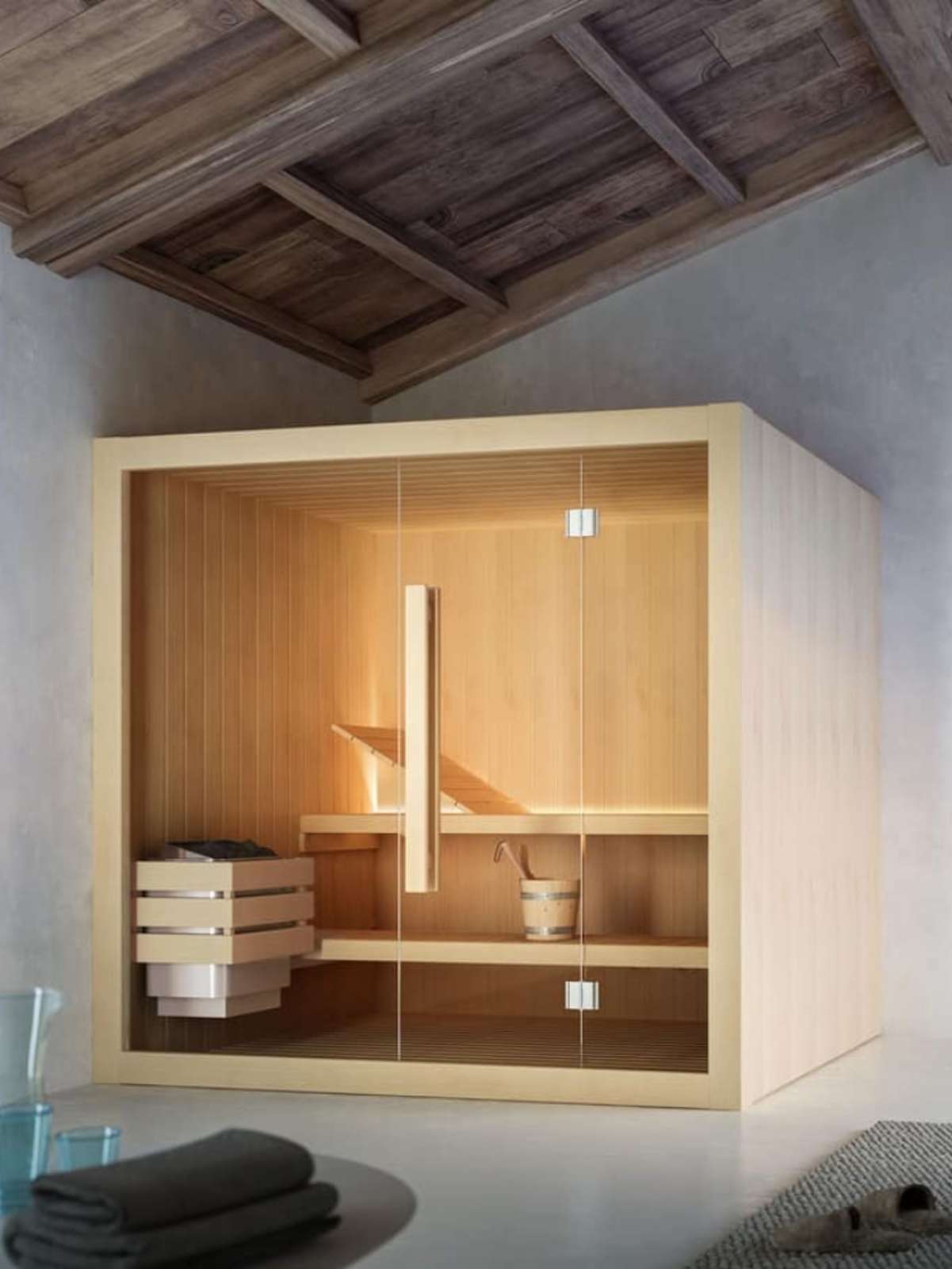 Sauna finlandese Hoshi <br>by Glass1989