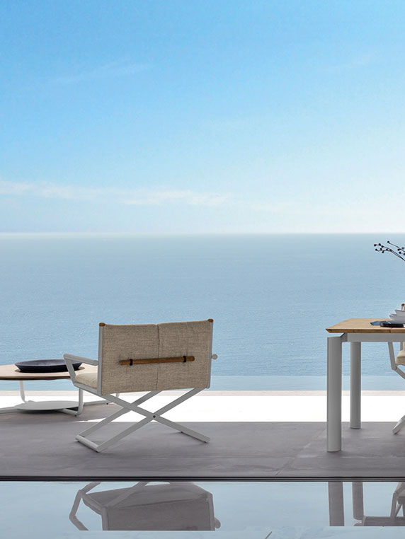 Poltrona regista lounge Domino <br>by Talenti