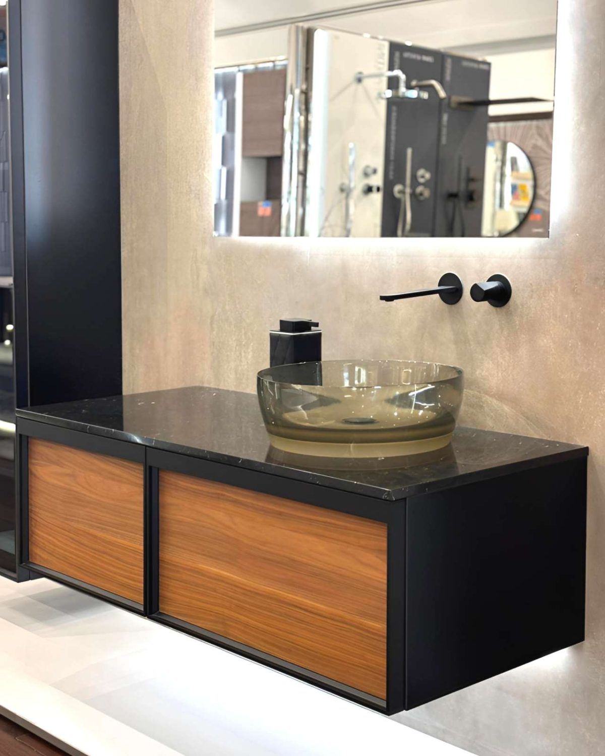 Mobile lavabo Bemade <br>by Antonio Lupi