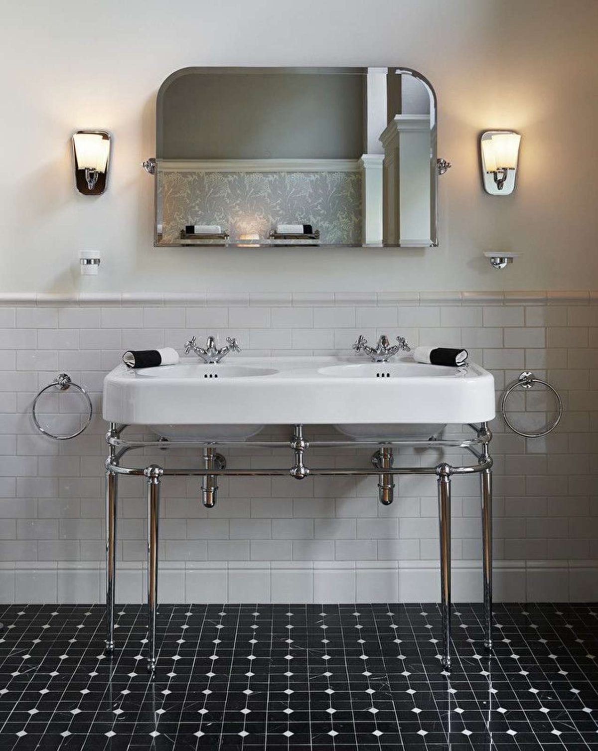 Consolle Memphis+doppio Lavabo <br>by Devon&Devon