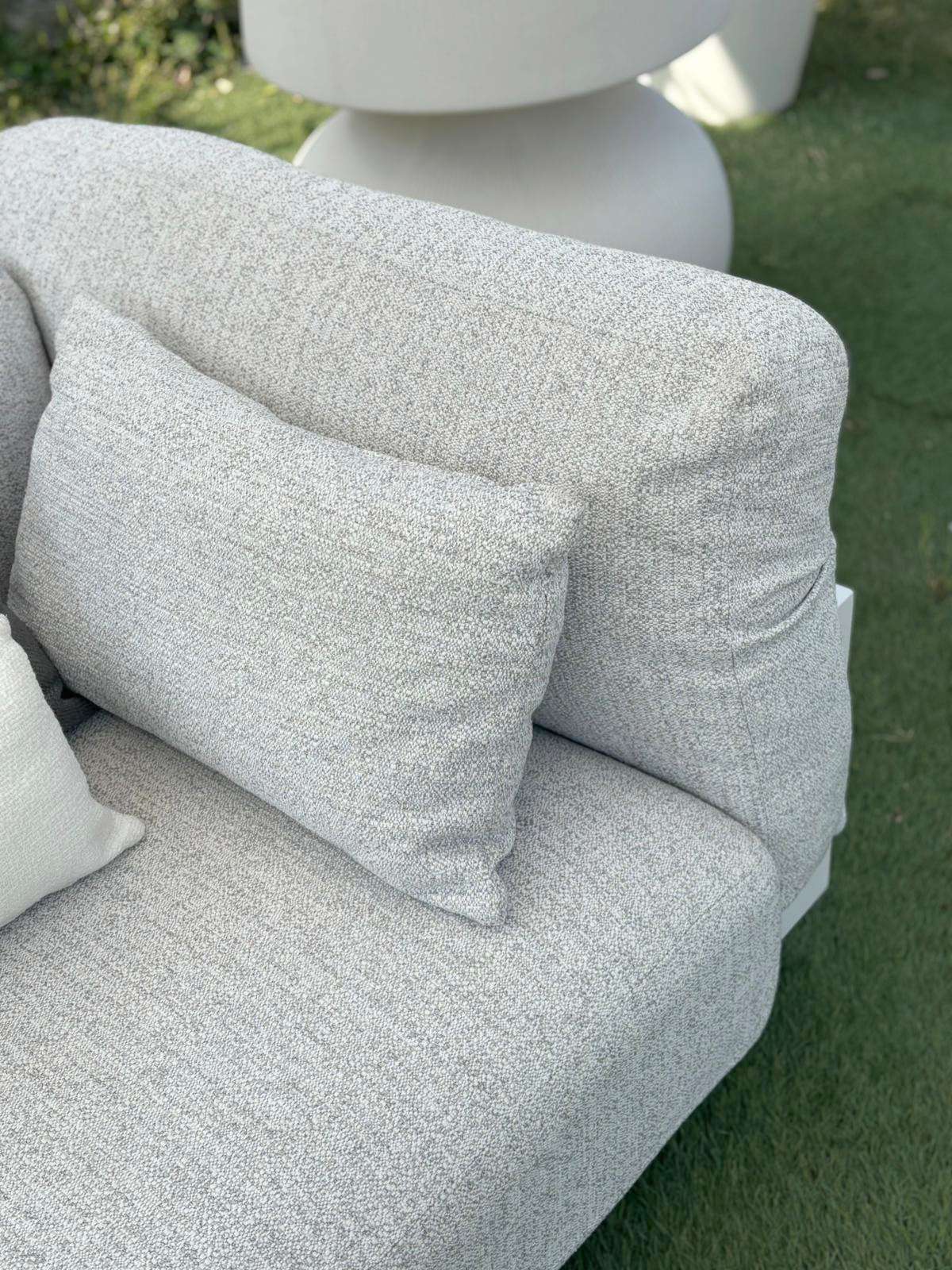 Divano modulare Argo//Alu <br>by Talenti