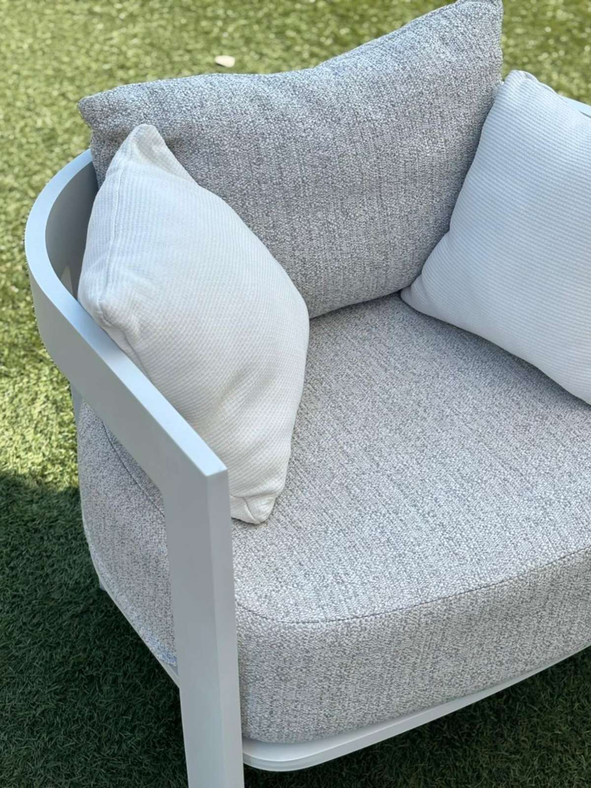 Poltrona Argo//Alu Lounge <br>by Talenti