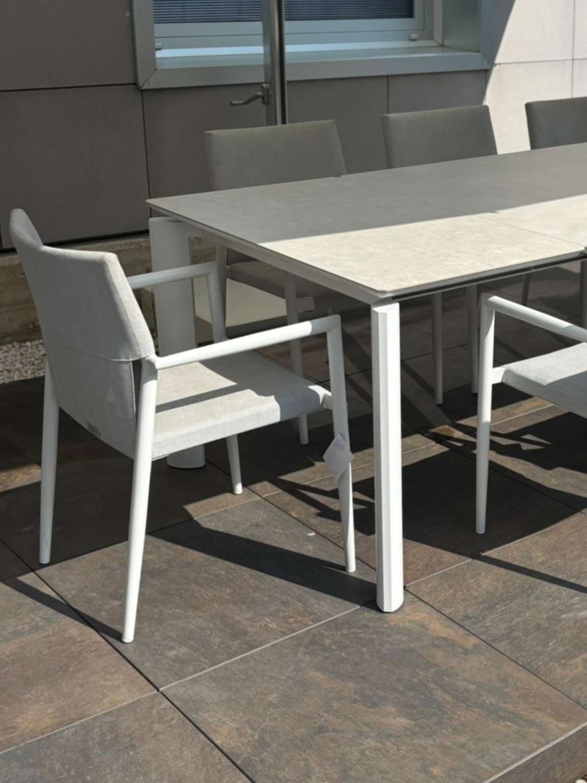 Tavolo Estensibile Milo Alu <br>by Talenti