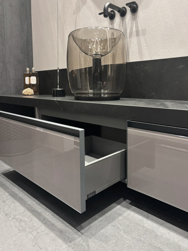 Mobile lavabo doppio Tosca <br>by Karol