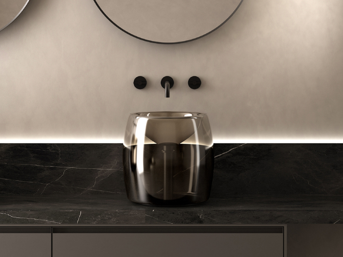 Mobile lavabo doppio Tosca <br>by Karol