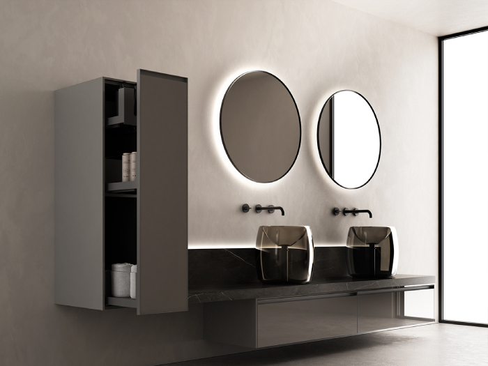 Mobile lavabo doppio Tosca <br>by Karol