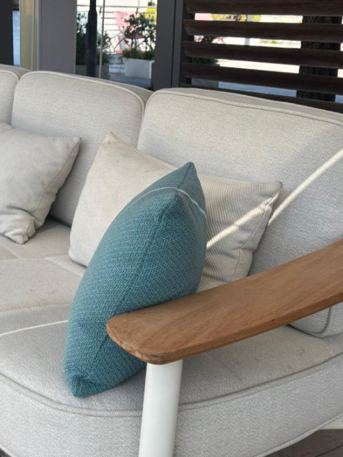 Divano Twìns Alu||Teak <br>by Emu