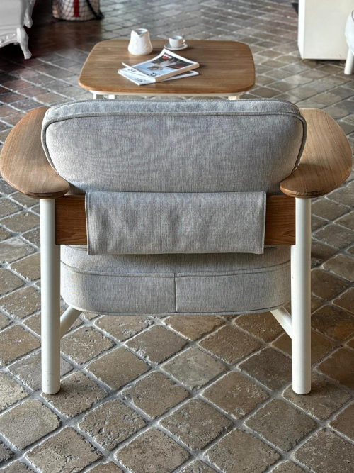 Poltrona Twìns Alu||Teak <br>by  Emu