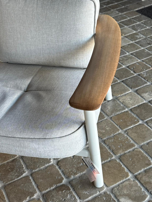 Poltrona Twìns Alu||Teak <br>by  Emu