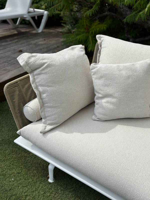 Divano con penisola Cruise//Alu<br>by Talenti