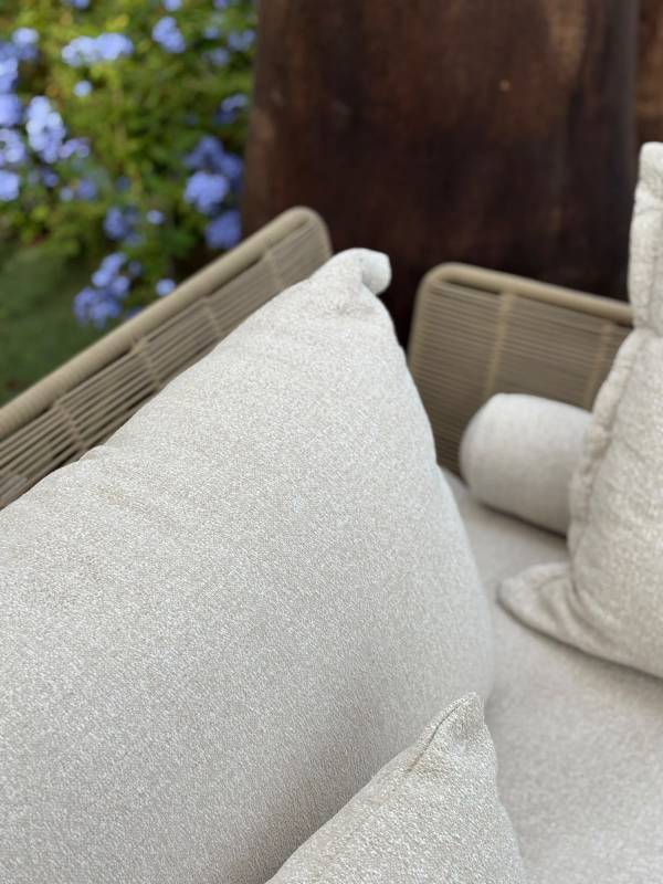 Divano con penisola Cruise//Alu<br>by Talenti
