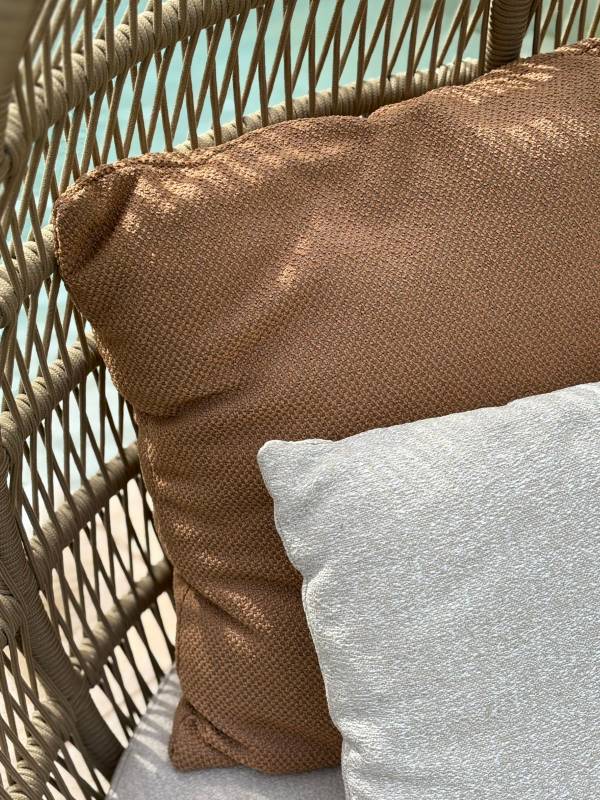Sedia Panama a uovo con base <br>by Talenti