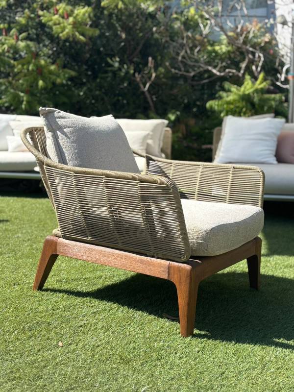Poltrona Living Cruise Teak <br>by Talenti