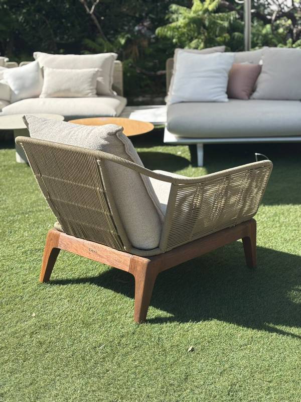 Poltrona Living Cruise Teak <br>by Talenti