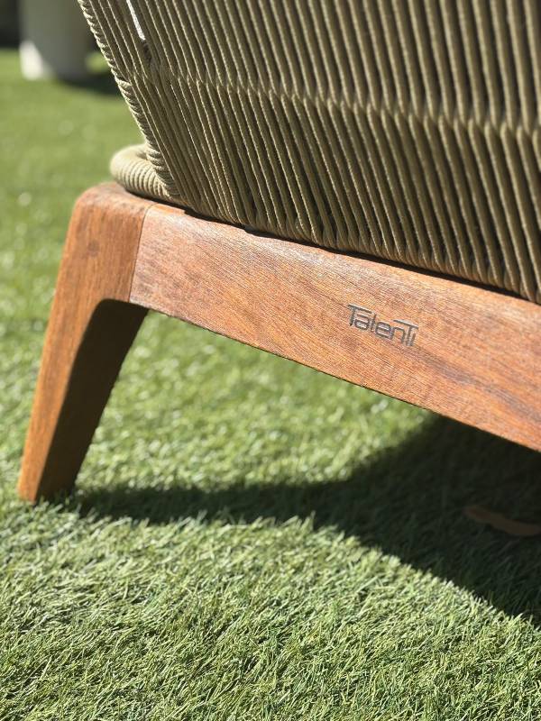 Poltrona Living Cruise Teak <br>by Talenti