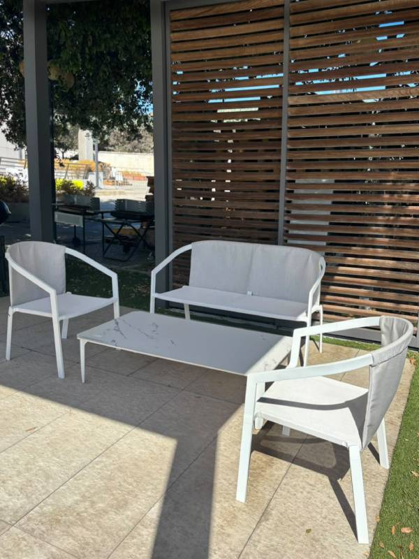 Set lounge Push Silver <br>by Myyour