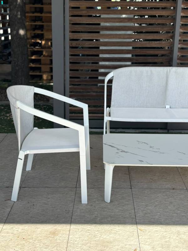 Set lounge Push Silver <br>by Myyour